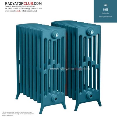 Kdr-6-75 Kolonlu Döküm Radyatör, ral 5025 | kolon 5